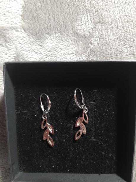 Predám strieborné náušnice, 