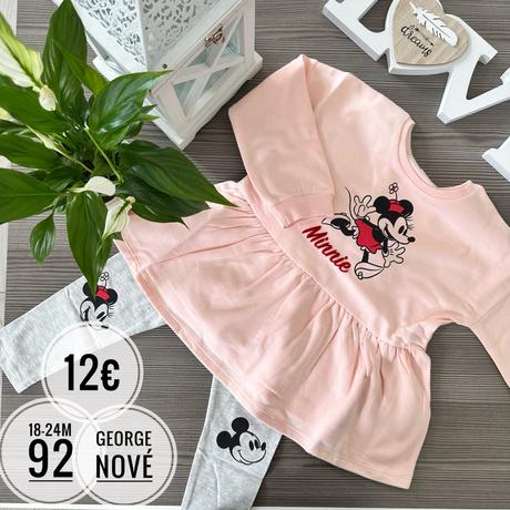 Súprava šaty(tunika) a legíny, george,92