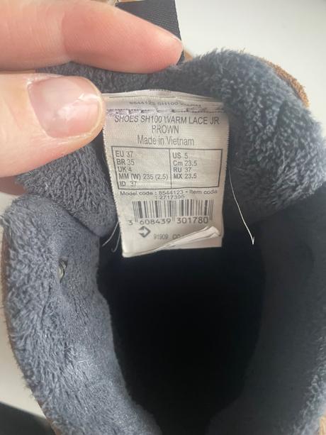 Zimné topanky, decathlon,37