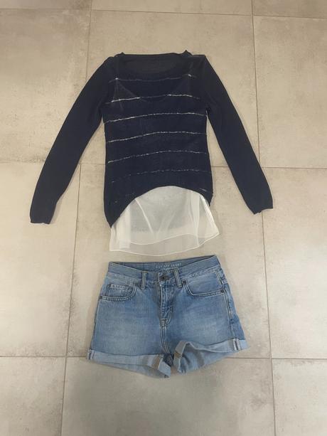 Šortky zn. jack wills vel. s a sveter, s