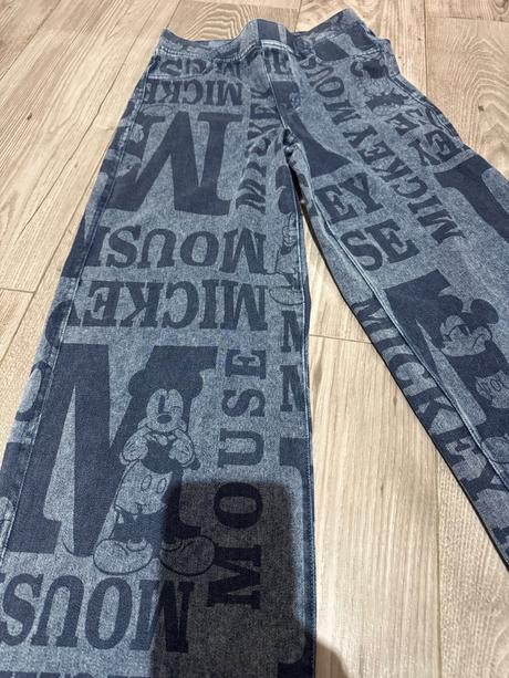 Široké nohavice, h&m,158