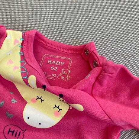 Body ruzove, dlhy rukav, 56