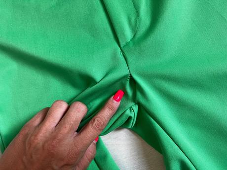 Zelené elegantné nohavice, xs