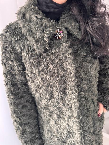 Odd molly - olivový teddy, s