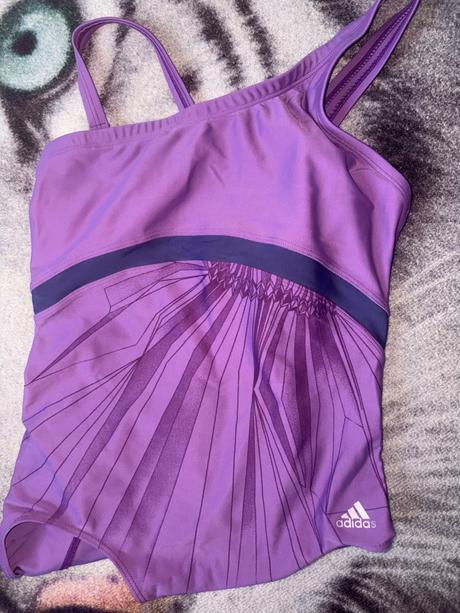 Plavky fialové adidas v.34, adidas,34