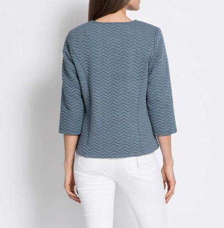 Fb fiora blue - sako s 3/4 rukávom, veľ. l, l