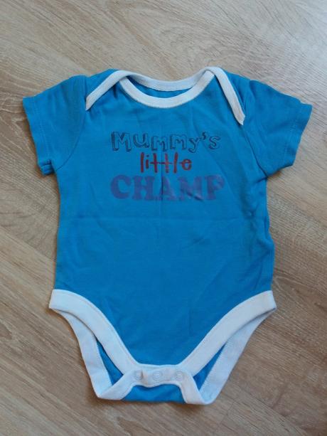 Chlapčenské body mamin malý šampión, f&f,68