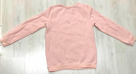 Dievčenská mikina so srdcom 152-156 cm, 152