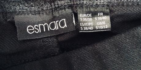 Esmara legíny/džegíny vel.36/38/s, esmara,s