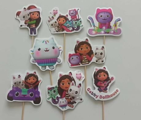 Tortový zápich gabby (15ks),