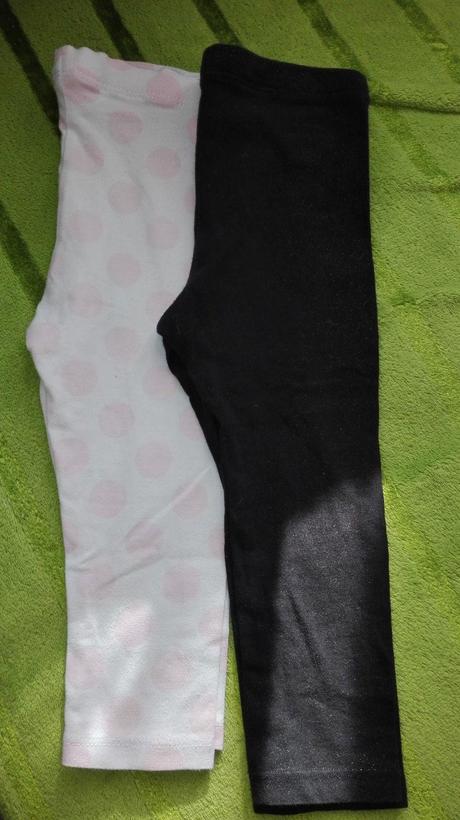 Leginy 2ks, h&m,92