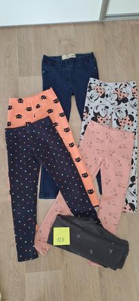 Leginy teple + rifle, h&m,128