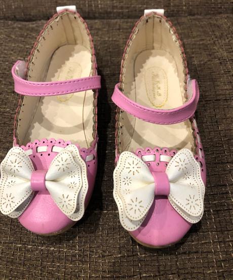 Ružové baleríny s mašľou, 32