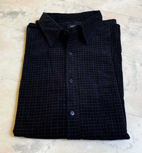 Teplá manchestrová košeľa, 4xl