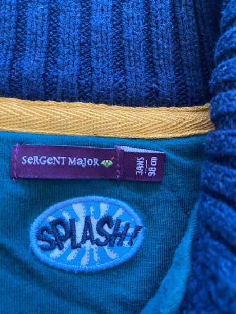 Pletený sveter, sergent major,98