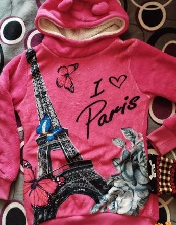 Mikina i love paris, 140