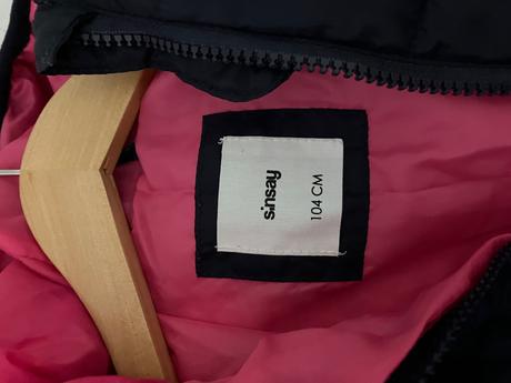 Zimná bunda 104 modrá, sinsay,104