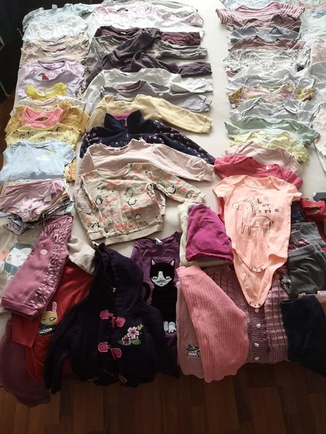 Dievčenské oblečenie, 86–98