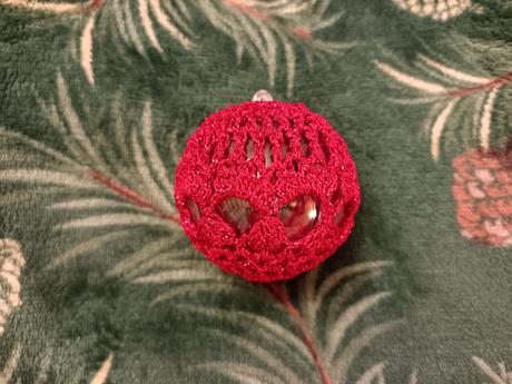 Vianočné háčkované gule, 