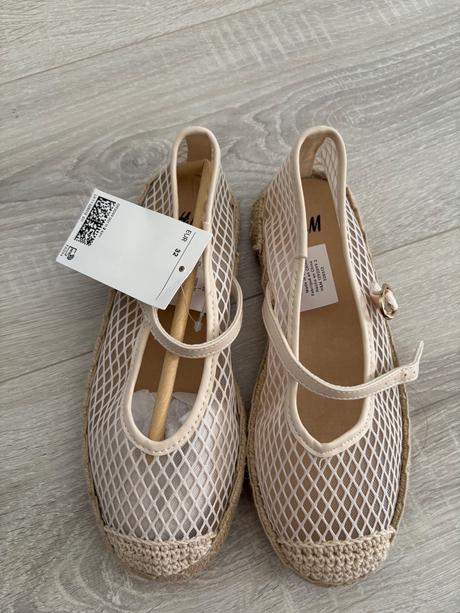 Letné balerínky, h&m,32