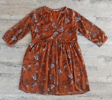 Hnedé šaty only, only,38