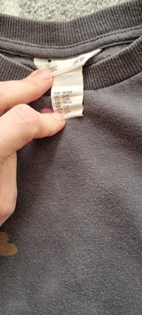 Mikina h&m v.98/104, h&m,98