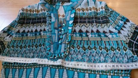 Plisovana bluzka, 44