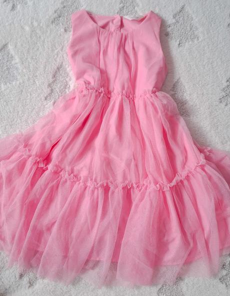 Tylové šaty, h&m,134