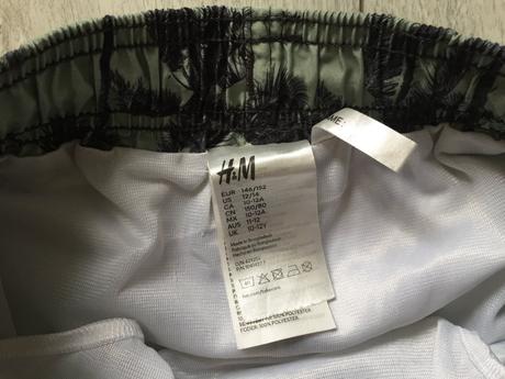 Chlapčenske plavky 10-12 rokov, h&m,146