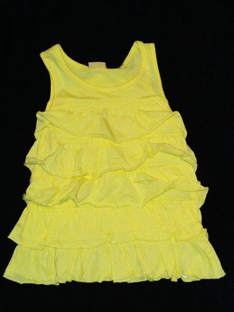 Volánikový top, h&m,104