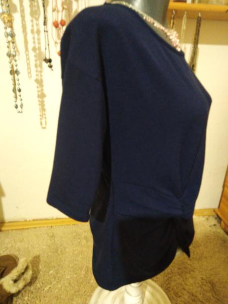 Modré tricko, gate,40