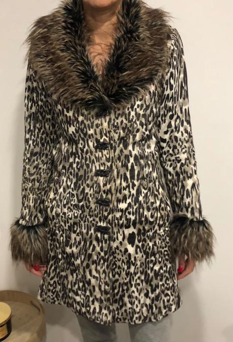 Predám zateplený kabát, ad style,m