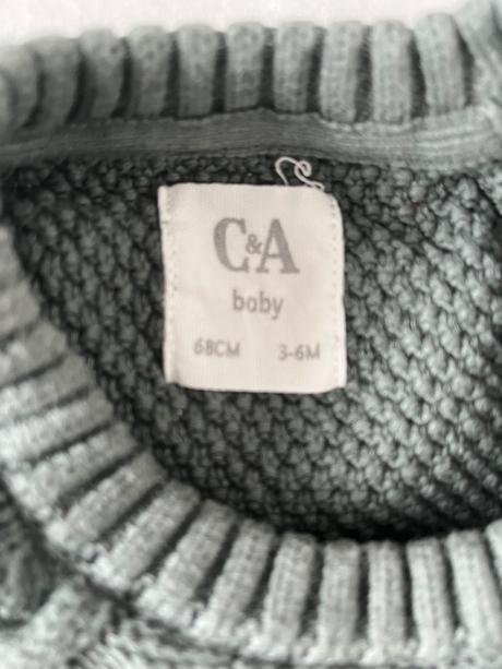 Sivozeleny sveter c&a, c&a,62