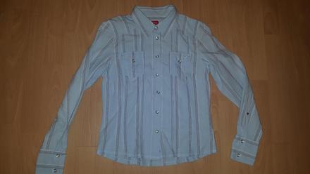 Bledomodra košeľa s.oliver , s.oliver,38