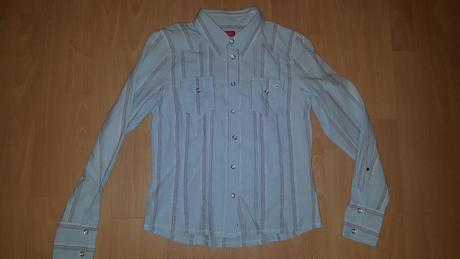 Bledomodra košeľa s.oliver , s.oliver,38