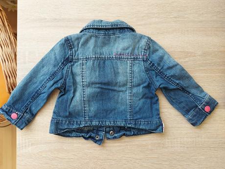 Dievčenská riflová bundička, dopodopo,74