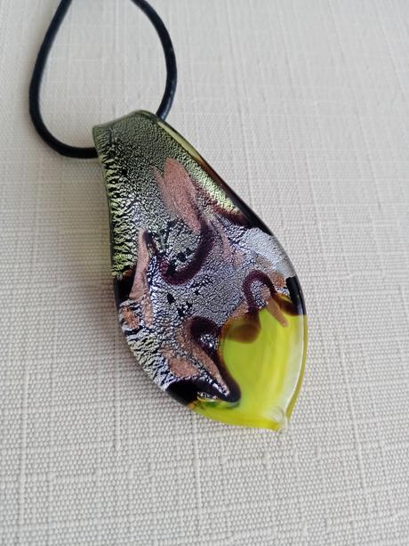 Prívesok z muránskeho skla,