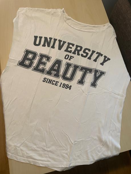 Tričko university of beauty, l