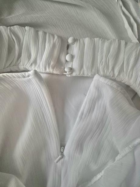 Biele šaty asos design, l