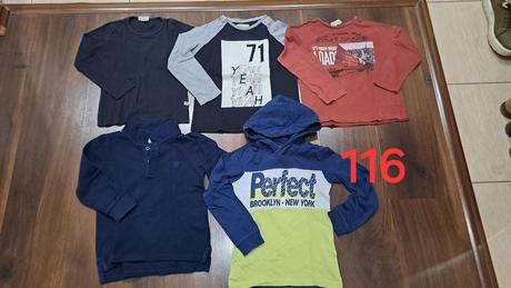 Balík značkového oblečenia veľkosť 116, 104–116