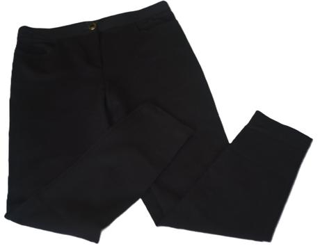F&f, čierne nohavice veľ. xl, f&f,xl