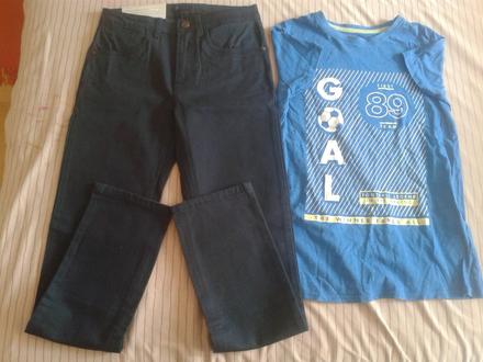 Nohavice + tričko, 158–170