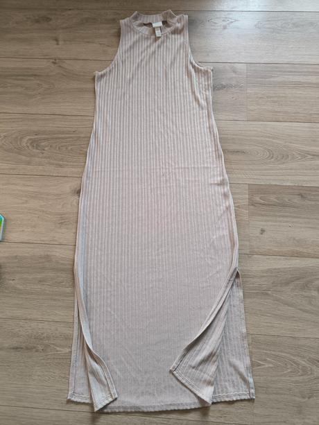 Jemné upletove saty, h&m,xs