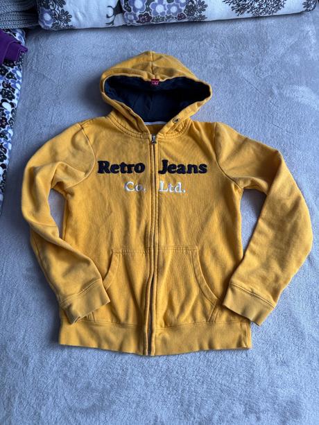 Mikina retro jeans, 158