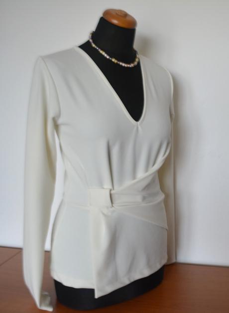 Guido maria kretschmer - biely top, veľ. xs/34, 34