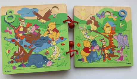 Eichhorn drevená kniha macko pu, 