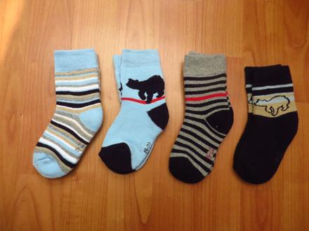 Hrubé froté ponožky - veľ. 19-22 - nenosené, 20