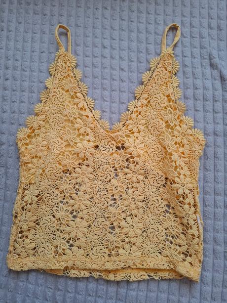 Čipkove tielko, h&m,xs