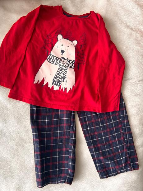 Vianočné pyžamo lupilu 110-116, lupilu,116
