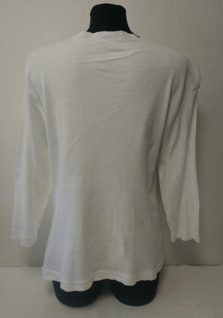 Dámsky biely bavlnený top, casa blanca, xxl